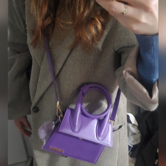 COPY - Jacquemus purple le Chiquito noeud bag - Picture 12 of 12